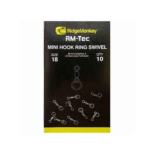 RM-Tec Mini Hook Ring Swivel